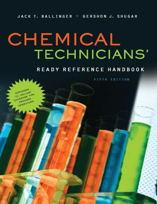 Chemical Technicians' Ready Reference Handbook, 5Th Edition