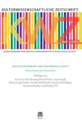 Geistesgegenwart und Nachdenklichkeit: Kleine Formen der Intervention