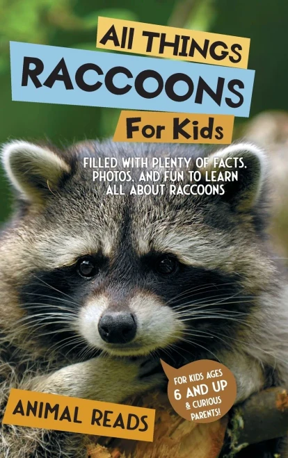All Things Raccoons For Kids: Filled With Plenty of Facts, Photos, and Fun to Learn all About Raccoons - (Hardback or Cased Book)