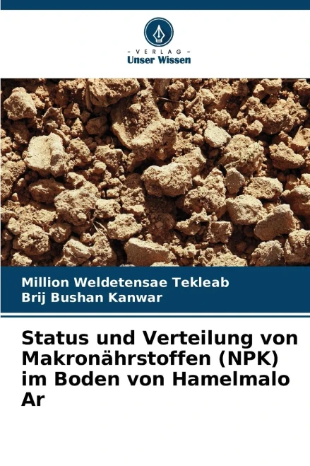 Status und Verteilung von Makronährstoffen (NPK) im Boden von Hamelmalo Ar