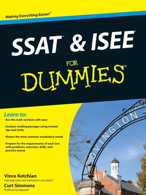 Ssat And Isee For Dummies