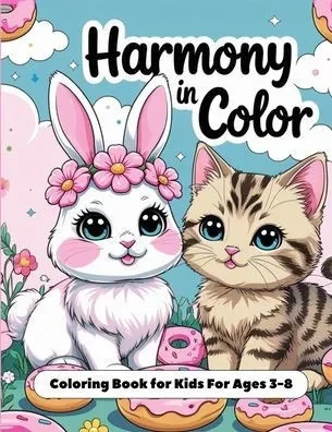 Harmony in color: A Relaxing Coloring Book for Stress Relief and Mindfulness"