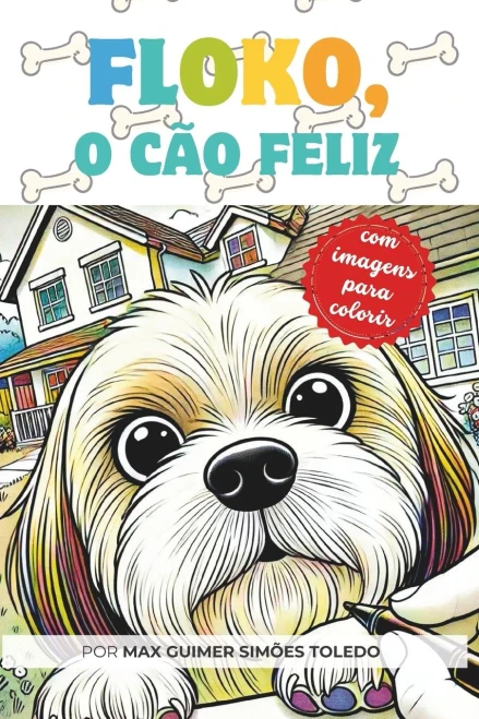 Floko, o cão feliz