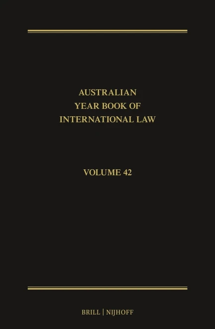 The Australian Year Book of International Law