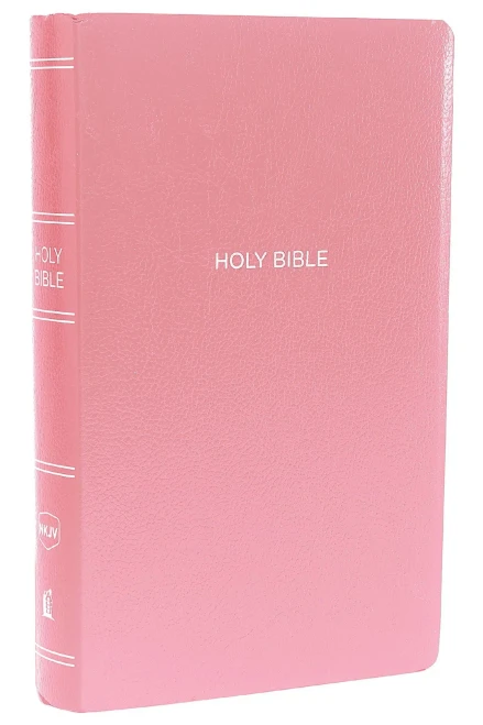 Nkjv, Gift And Award Bible, Leather-Look, Pink, Red Letter, Comfort Print: Holy Bible, New King James Version