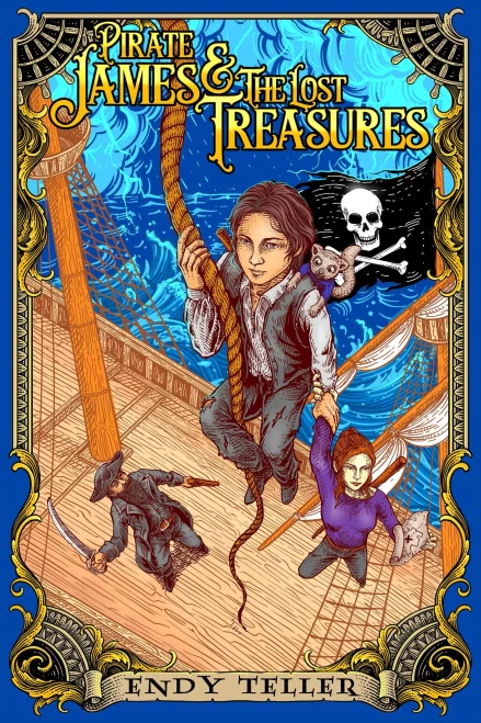 Pirate James & The Lost Treasures - (Hardback or Cased Book)