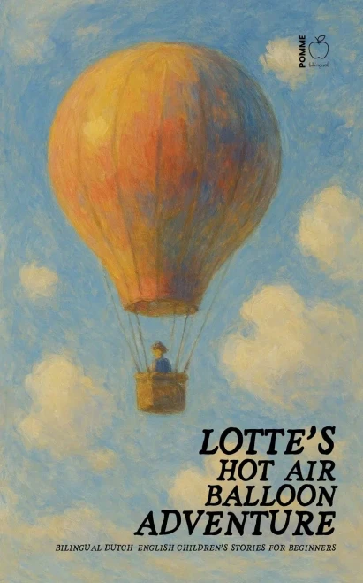 Lotte's Hot Air Balloon Adventure: Bilingual Dutch-English Children's Stories for Beginners