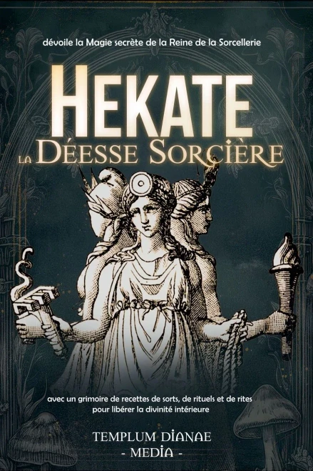 Hekate la Déesse Sorcière: dévoile la Magie secrète de la Reine de la Sorcellerie, avec un grimoire de recettes de sorts, de rituels et de rites