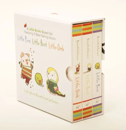 A Little Books Boxed Set Featuring Little Pea Little Hoot Little Oink: (Baby Board Books, Nursery Rhymes, Children'S Book Sets, Nursery Books)
