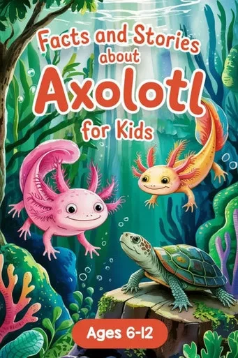Axolotl Stories With Facts for Kids Ages 6-12: Join Alex and the Axo-Buddies on Exciting Missions, Underwater Festivals, and Amazing Discoveries - Boo
