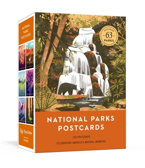 National Parks Postcards: 100 Illustrations That Celebrate America'S Natural Wonders