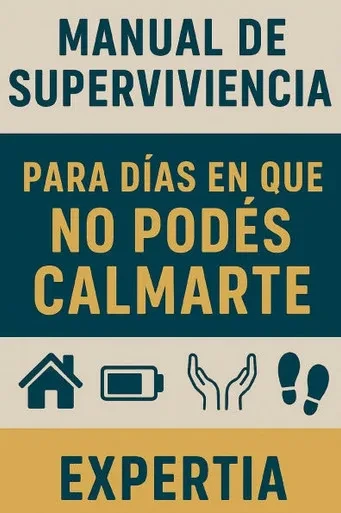 Manual de Supervivencia: Para Días en que No Podés Calmarte