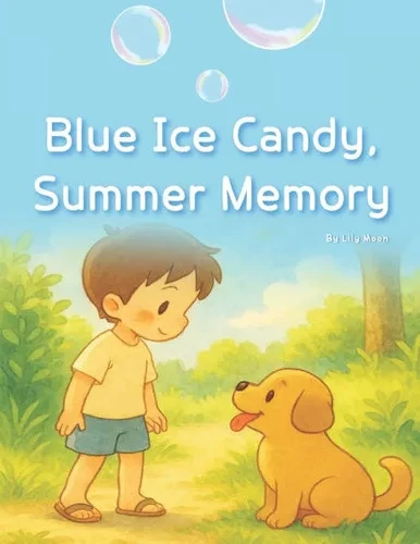 Blue Ice Candy, Summer Memory: Tiny Moments That Shine, Even as They Melt Away
