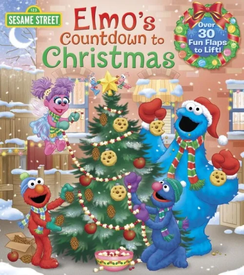 Elmo'S Countdown To Christmas (Sesame Street) (Lift-The-Flap)