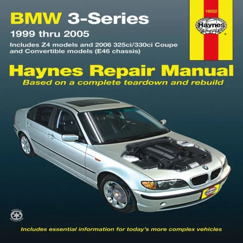 Bmw 3-Series 1999-2005 Haynes Repair Manual: Bmw 3-Series 1999 Thru 2005