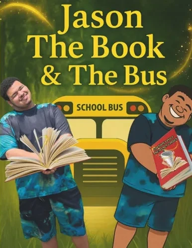 Jason The Book & The Bus: When Jason opens a mysterious book, he's pulled into the pages into a Wild world of wishes, surprises, and candy-filled skie