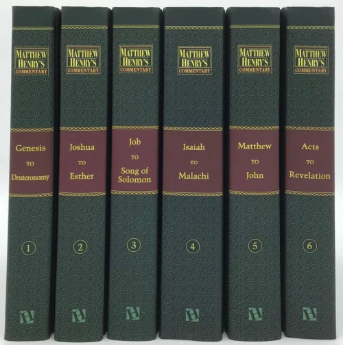 Matthew Henry'S Commentary On The Whole Bible: New Modern Edition [6 Volume - Set]