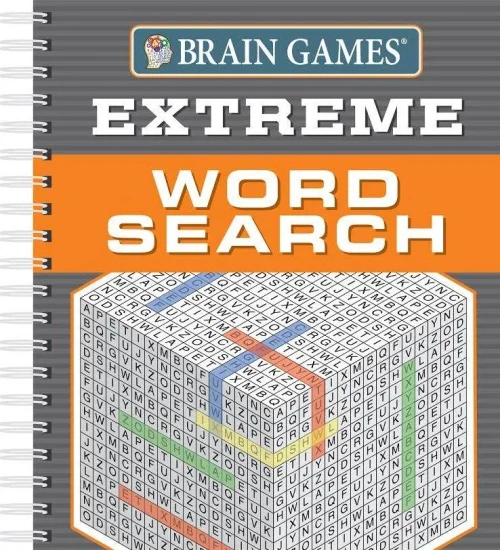 Brain Games - Extreme Word Search (256 Pages)