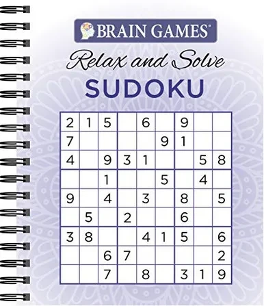 Brain Games - Relax And Solve: Sudoku (Purple)