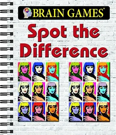Brain Games - Spot The Difference (Brain Games - Picture Puzzles)