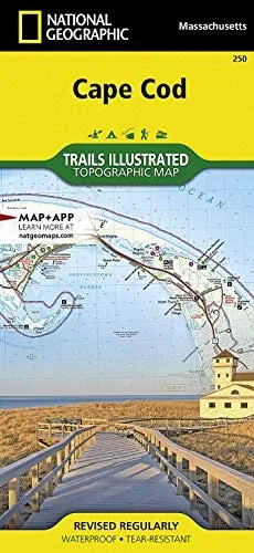 Cape Cod (National Geographic Trails Illustrated Map, 250)