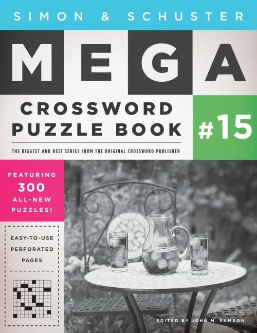Simon & Schuster Mega Crossword Puzzle Book #15 (15) (S&S Mega Crossword Puzzles)
