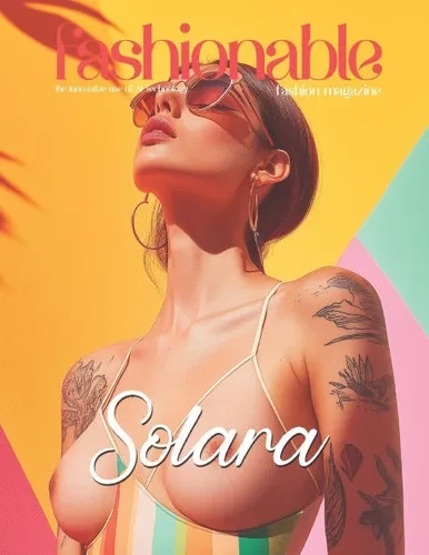 Fashionable Magazine: Solara - Where the Sun Kisses the Skin and Style Flows Freely: A Celebration of Free-Spirited Beauty, Sunlit Fashion, and the Ef