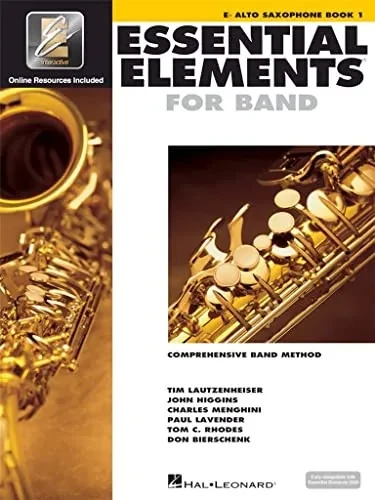 Essential Elements Band With Eei: Eb Alto Saxophone, Book 1