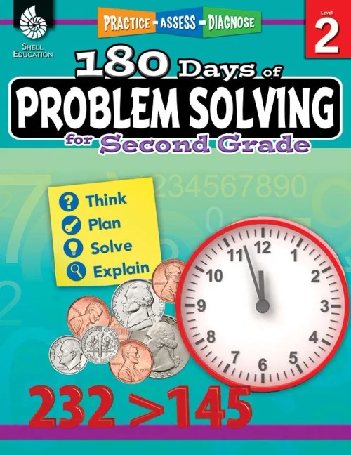 180 Days Of Problem Solving For Second Grade ?çô Build Math Fluency With This 2Nd Grade Math Workbook (180 Days Of Practice)