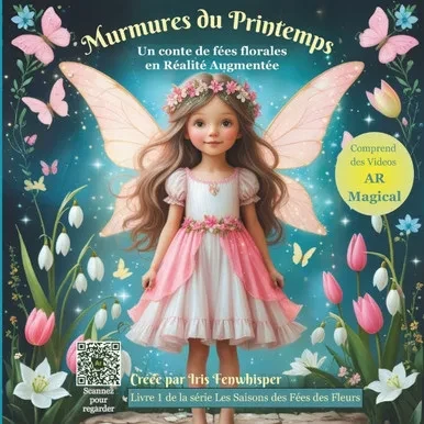 Murmures du printemps: Histoires douces de printemps avec des fées des fleurs, des leçons précieuses et de la magie en vidéo en Réalité Augmentée