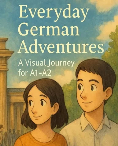 Everyday German Adventures: A Visual Journey for A1-A2 Learners