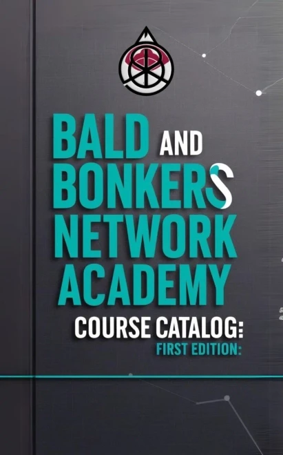 Bald and Bonkers Network Academy Course Catalog: First Edition