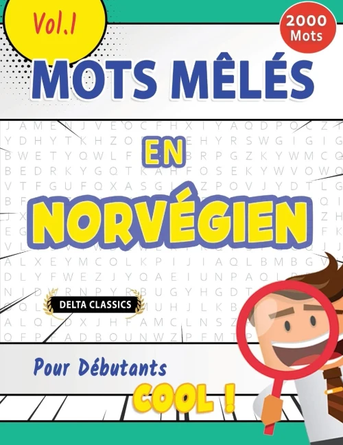 Mots Mêlés En Norvégien Pour Débutants - Cool ! Vol.1 - Delta Classics