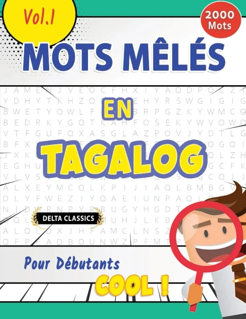 Mots Mêlés En Tagalog Pour Débutants - Cool ! Vol.1 - Delta Classics