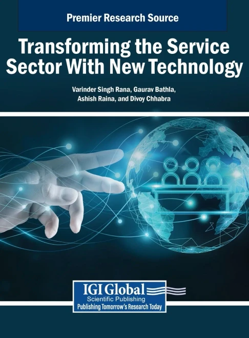 Transforming the Service Sector With New Technology - (Hardback or Cased Book)