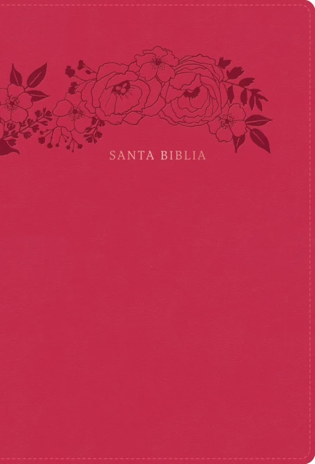 Rvr 1960 Biblia Letra Supergigante, Floral Símil Piel, Con Índice: Con Referencias. Nueva Tipografía.