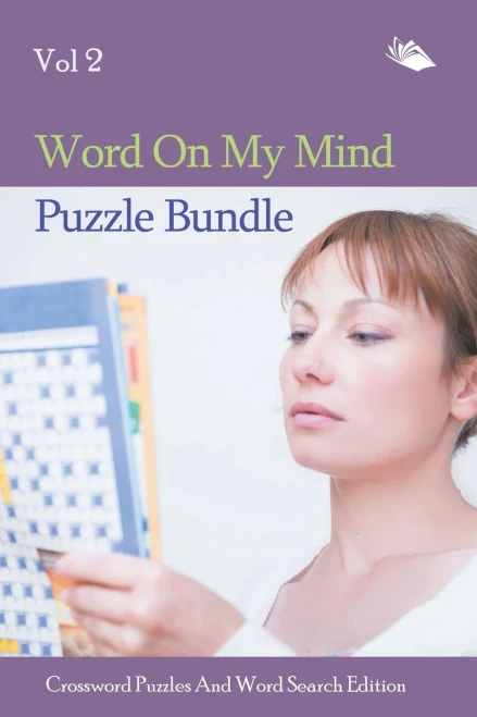 Word On My Mind Puzzle Bundle Vol 2: Crossword Puzzles And Word Search Edition