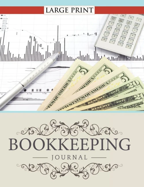 Bookkeeping Journal Large Print