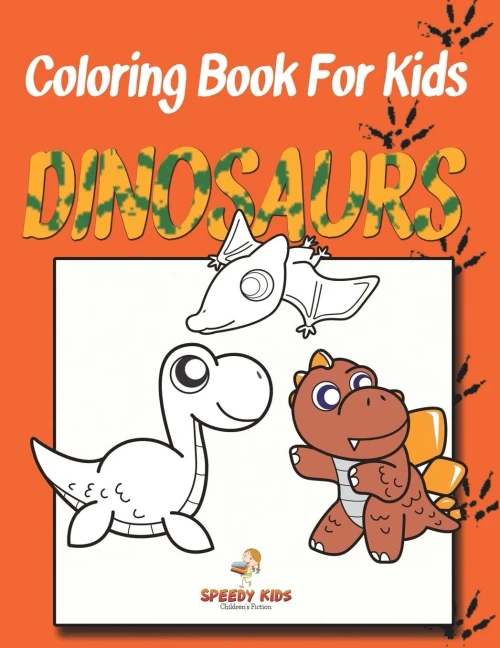 Coloring Book for Kids: Dinosaurs: Kids Coloring Book