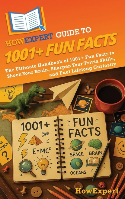 HowExpert Guide to 1001+ Fun Facts: The Ultimate Handbook of 1001+ Fun Facts to Shock Your Brain, Sharpen Your Trivia Skills, and Fuel Lifelong Curios - (Hardback or Cased Book)