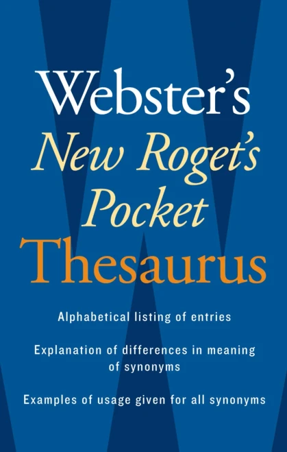Webster'S New Roget'S Pocket Thesaurus