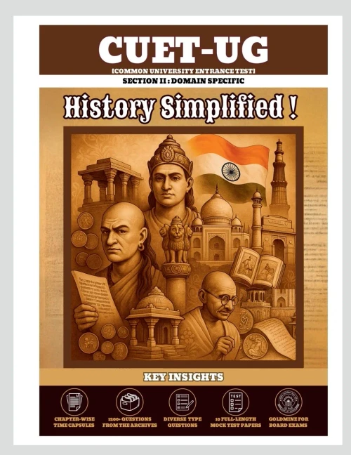CUET-UG History Simplified ! - (Paperback or Softback)
