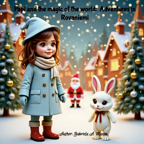 Papi and the Magic of the World: Adventures in Rovaniemi: Visiting Santa Claus