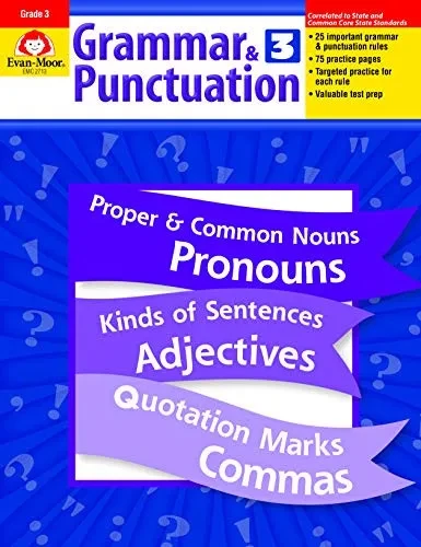 Grammar And Punctuation, Grade 3
