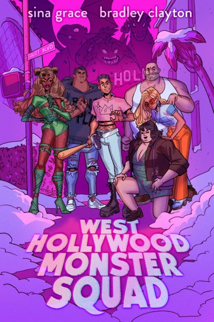 West Hollywood Monster Squad: A Graphic Novel - (Paperback or Softback)