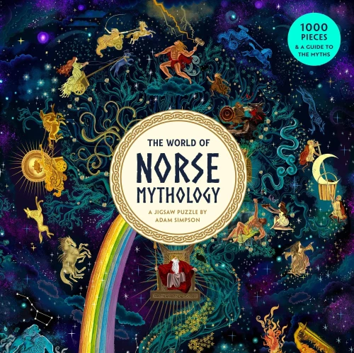 The World of Norse Mythology 1000 Piece Puzzle: A Puzzle by Adam Simpson