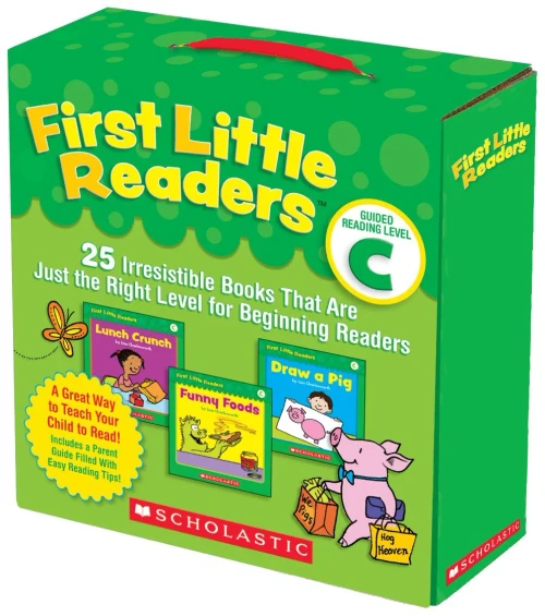 First Little Readers Parent Pack: Guided Reading Level C: 25 Irresistible Books That Are Just The Right Level For Beginning Readers