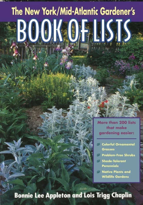 New York/Mid-Atlantic Gardener'S Book Of Lists