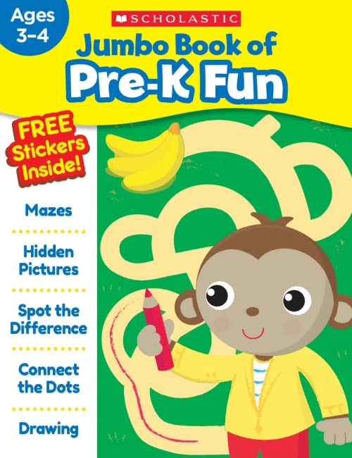 Jumbo Book Of Pre-K Fun Workbook