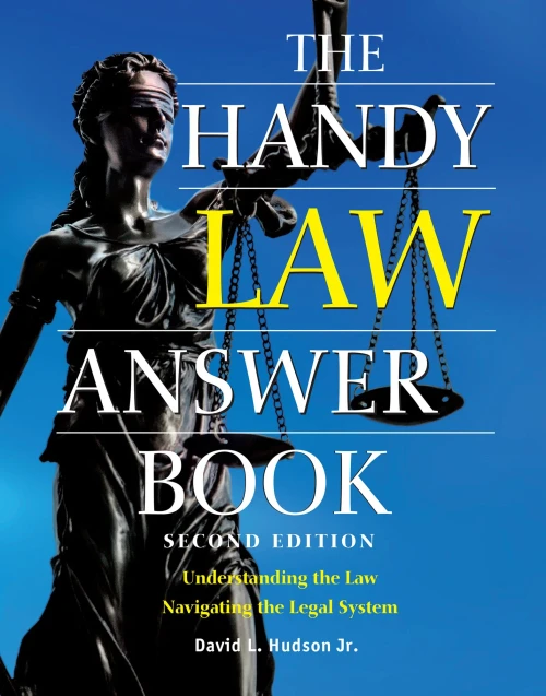 The Handy Law Answer Book - (Paperback or Softback)